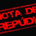 nota de repudio