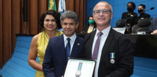 Coordenador da FENAMP recebe Comenda do Mérito Legislativo da ALEMS