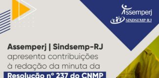 RJ – Sindsemp apresentam contribuições à minuta de Resolução para garantia de participação democrática de servidores