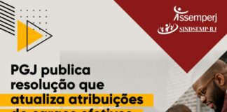 RJ – PGJ publica resolução que atualiza atribuições do cargos efetivos do MPRJ