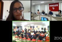 FENAMP participa de Encontro de Saúde da Fenajufe e aborda campanha sobre saúde mental