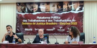 FENAMP participa do lançamento da Plataforma Política das Trabalhadoras e dos Trabalhadores do Sistema de Justiça Brasileiro no Rio de Janeiro